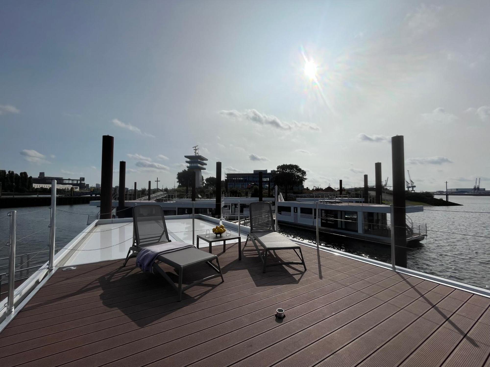 Hausboote Am Lankenauer Hoeft Bremen Exterior photo